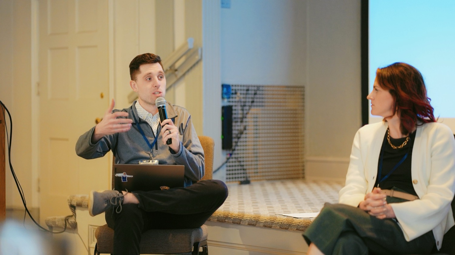 Practice owners connecting at the Group Practice Scaling Summit